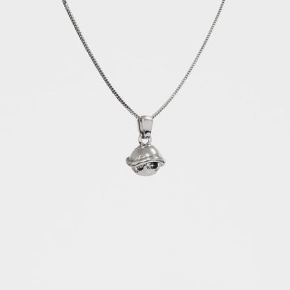 Koopa Shield Silver Pendant - Super Mario Jewelry