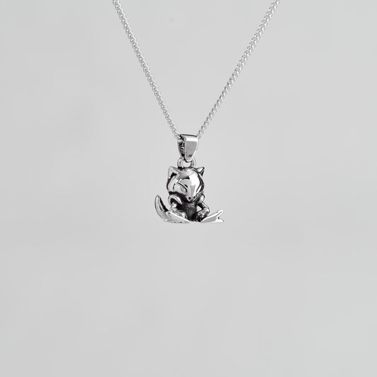 Abra Silver Pendant | Pokemon Jewelry