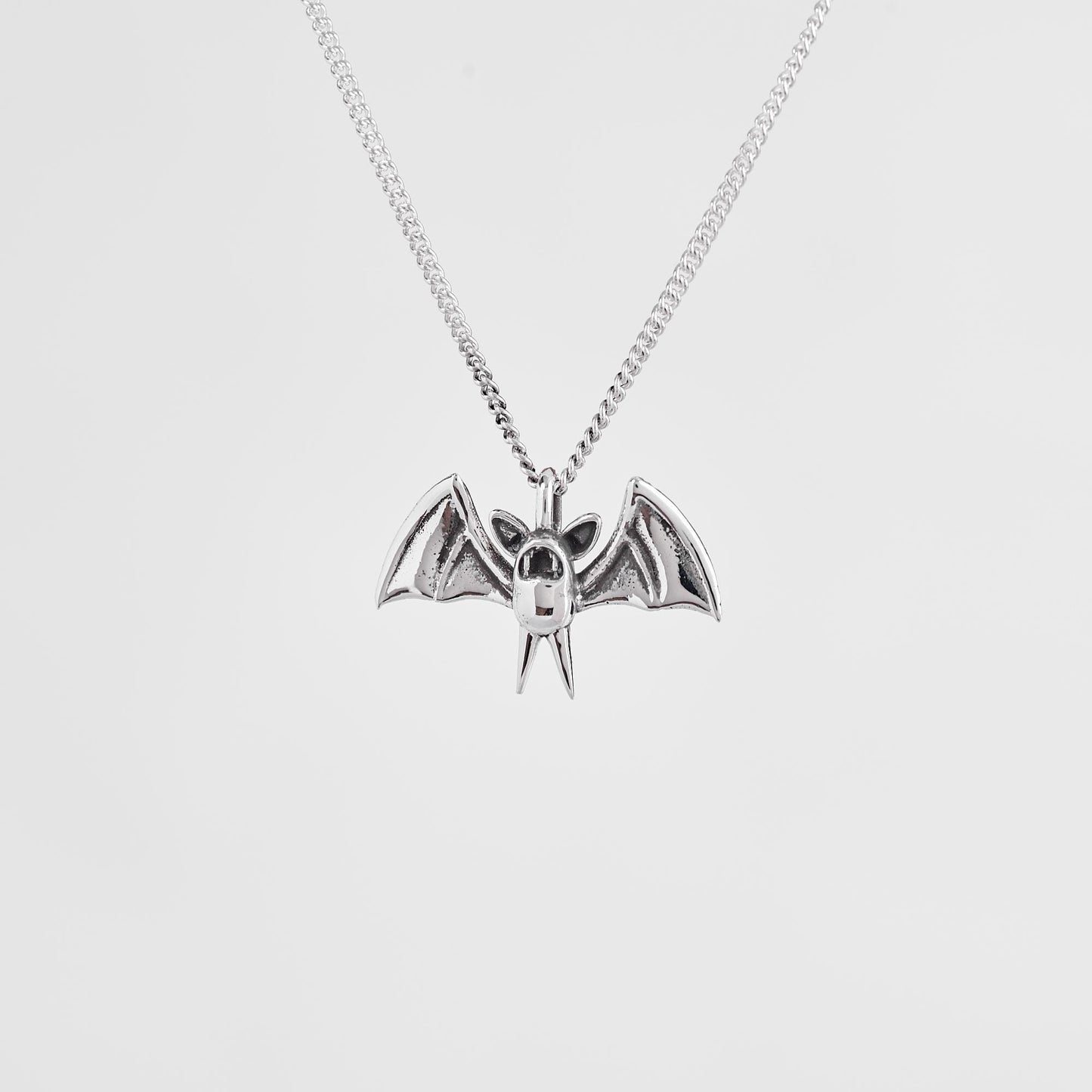 Zubat Silver Pendant - Pokemon Jewelry