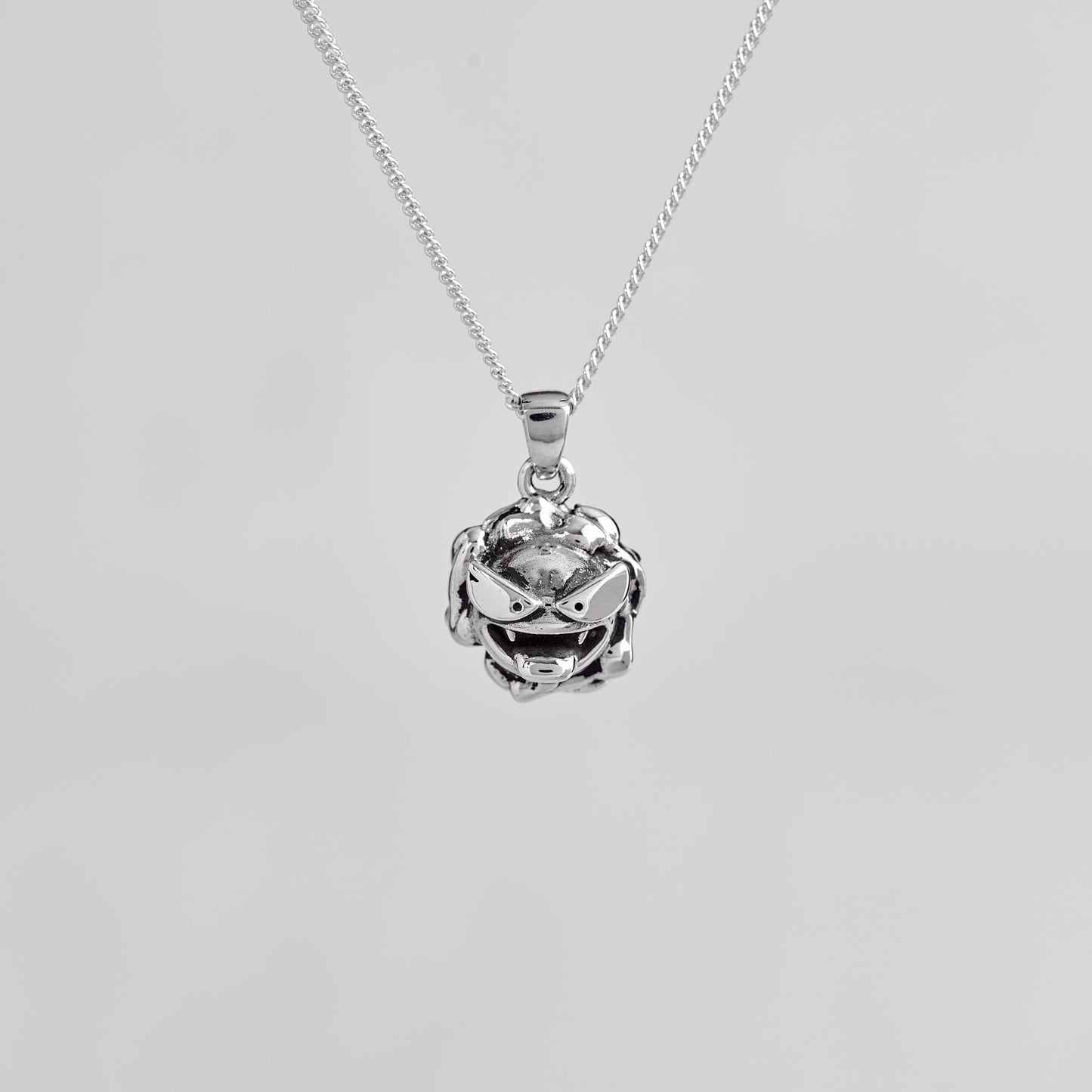 Ghastly Silver Pendant - Pokemon Jewelry