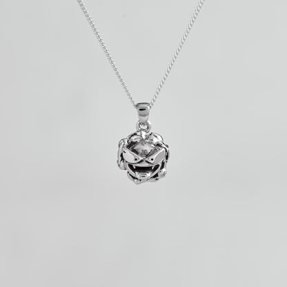 Ghastly Silver Pendant - Pokemon Jewelry