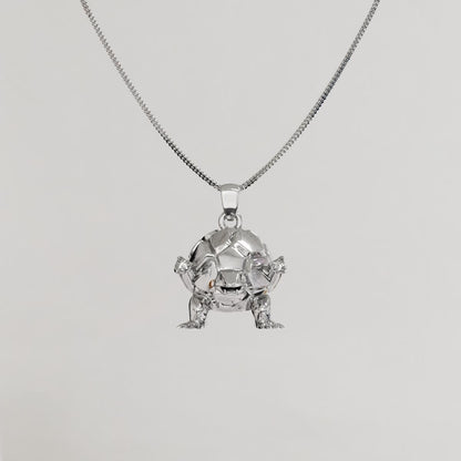 Golem Silver Pendant - Pokemon Jewelry