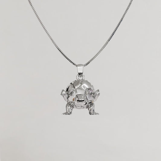 Golem Silver Pendant | Pokemon Jewelry