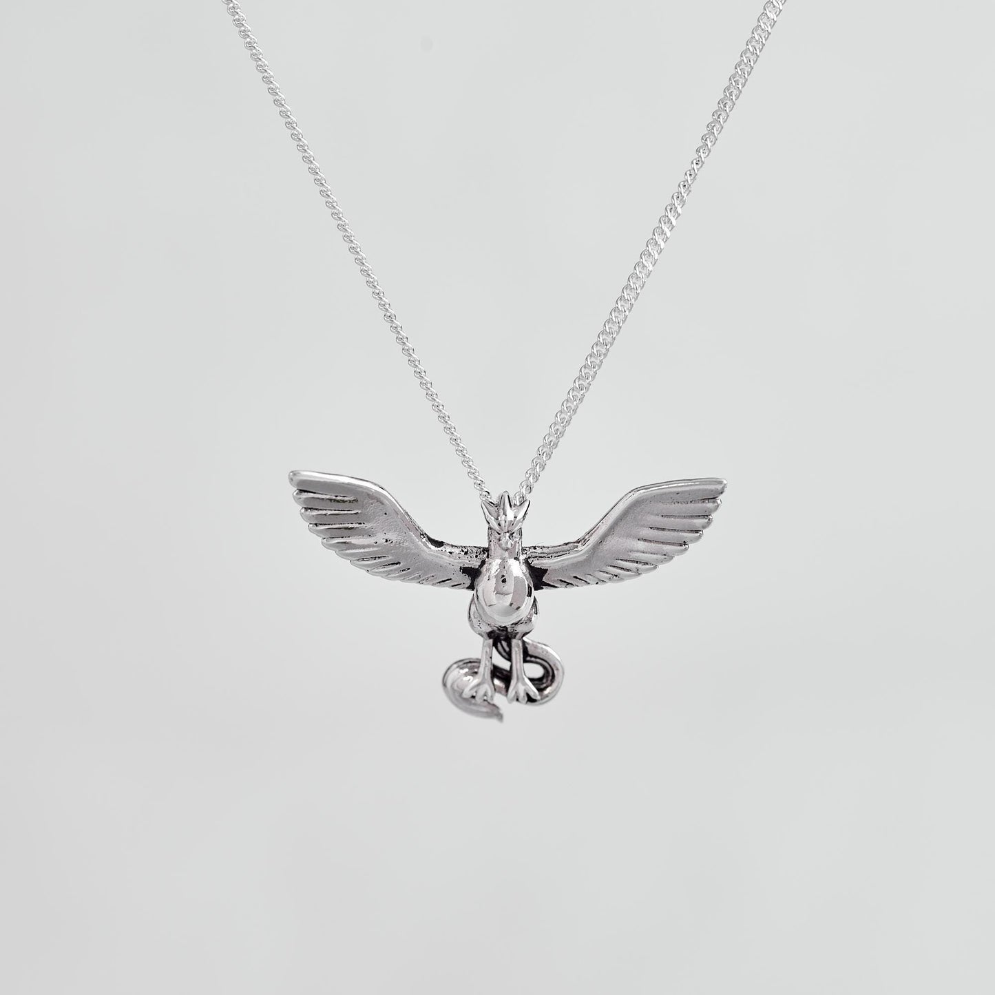 Articuno Silver Pendant - Pokemon Jewelry