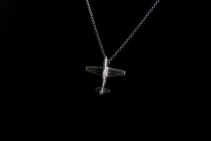 P-51 Silver Pendant - Aircraft Jewelry