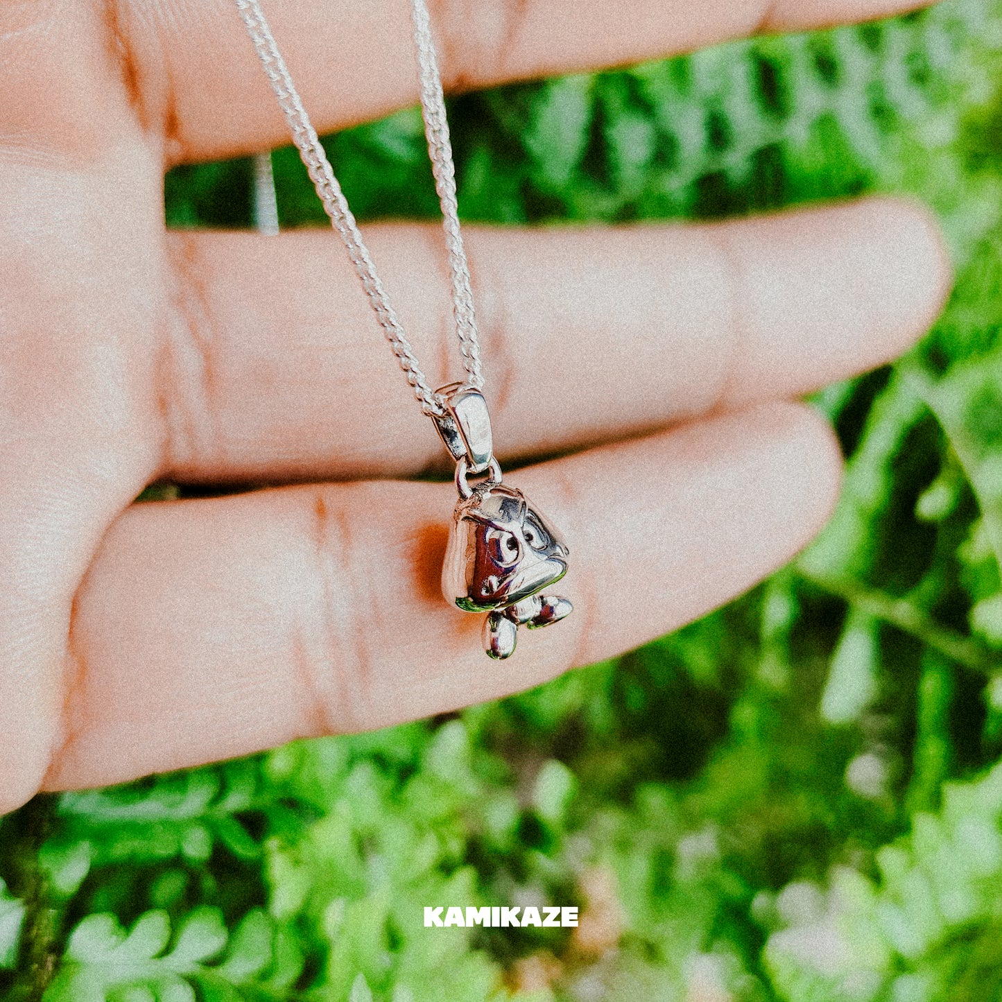 Goomba Silver Pendant | Super Mario Jewelry