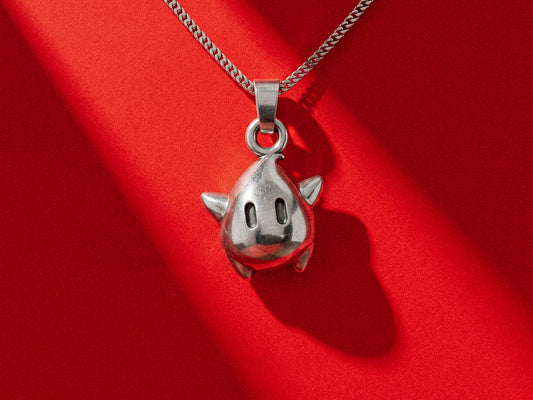 Lumalee Silver Pendant | Super Mario Jewelry