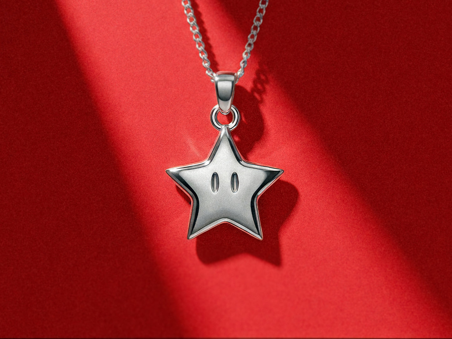 Power Star Silver Pendant | Super Mario Jewelry