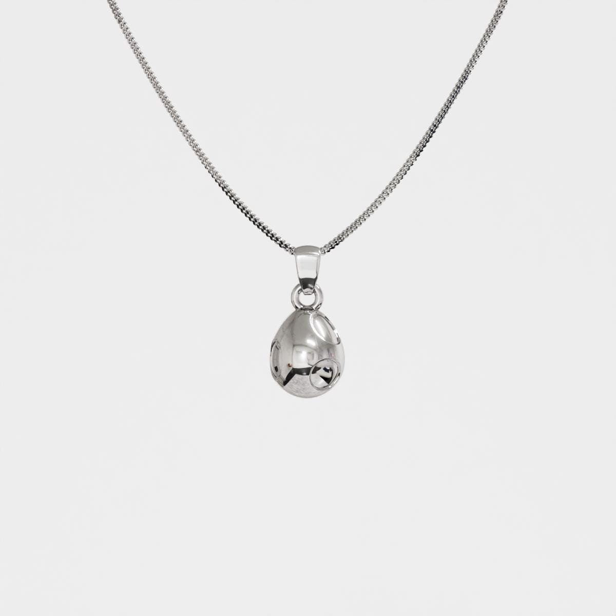 Yoshi's Egg Silver Pendant | Super Mario Jewelry