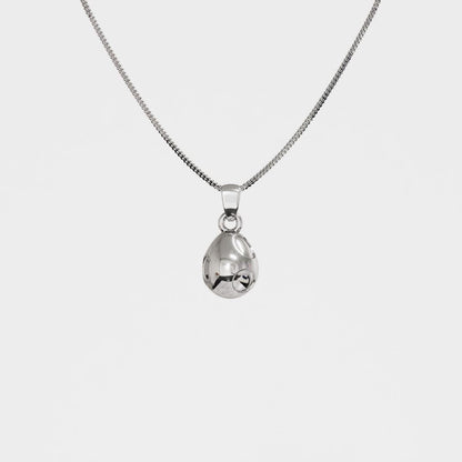 Yoshi's Egg Silver Pendant | Super Mario Jewelry