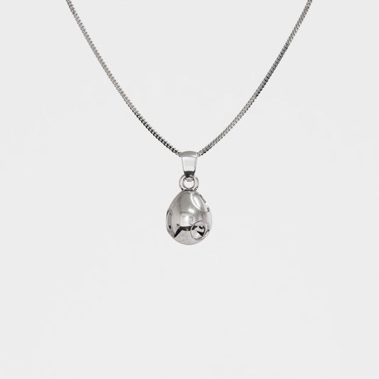 Yoshi's Egg Silver Pendant | Super Mario Jewelry