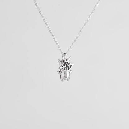 Korok Silver Pendant - Zelda Jewelry