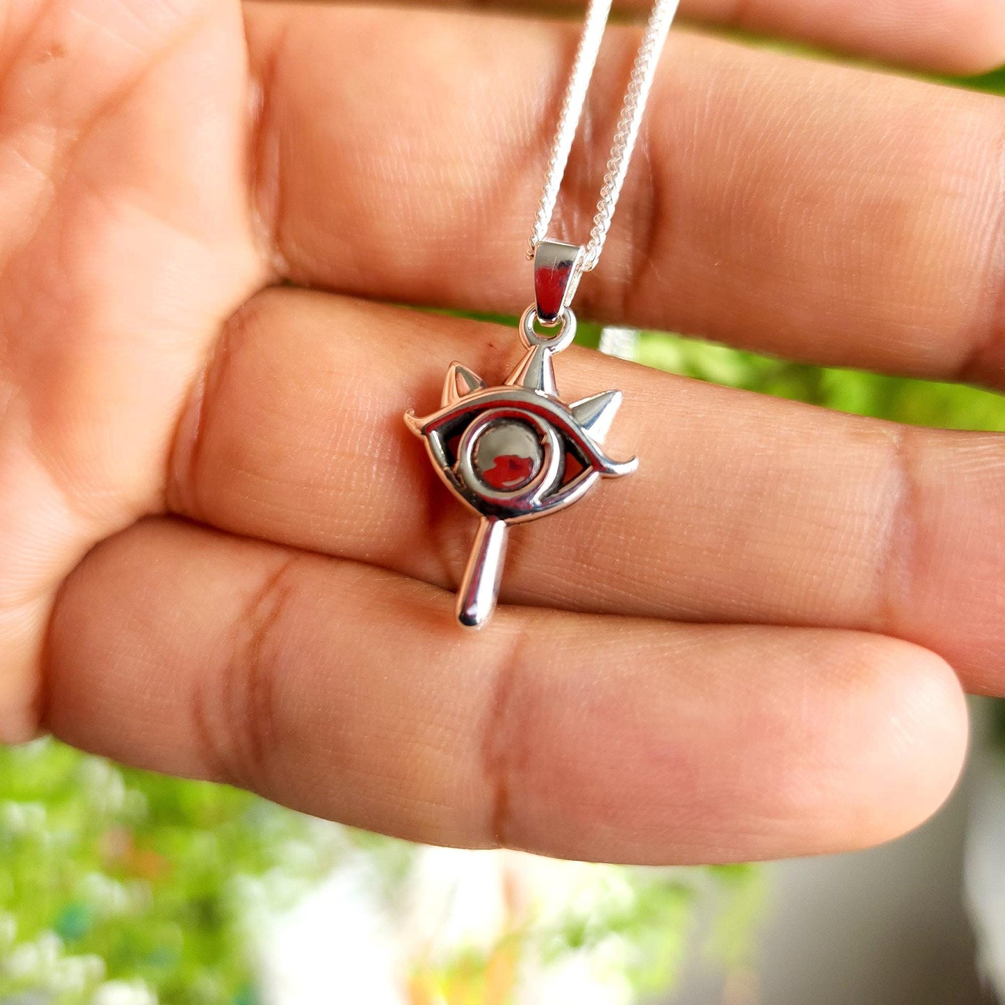 Lens of Truth Silver Pendant - Zelda Jewelry