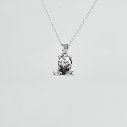 Abra Silver Pendant - Pokemon Jewelry