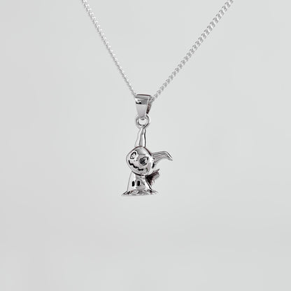 Mimikyu Silver Pendant - Pokemon Jewelry