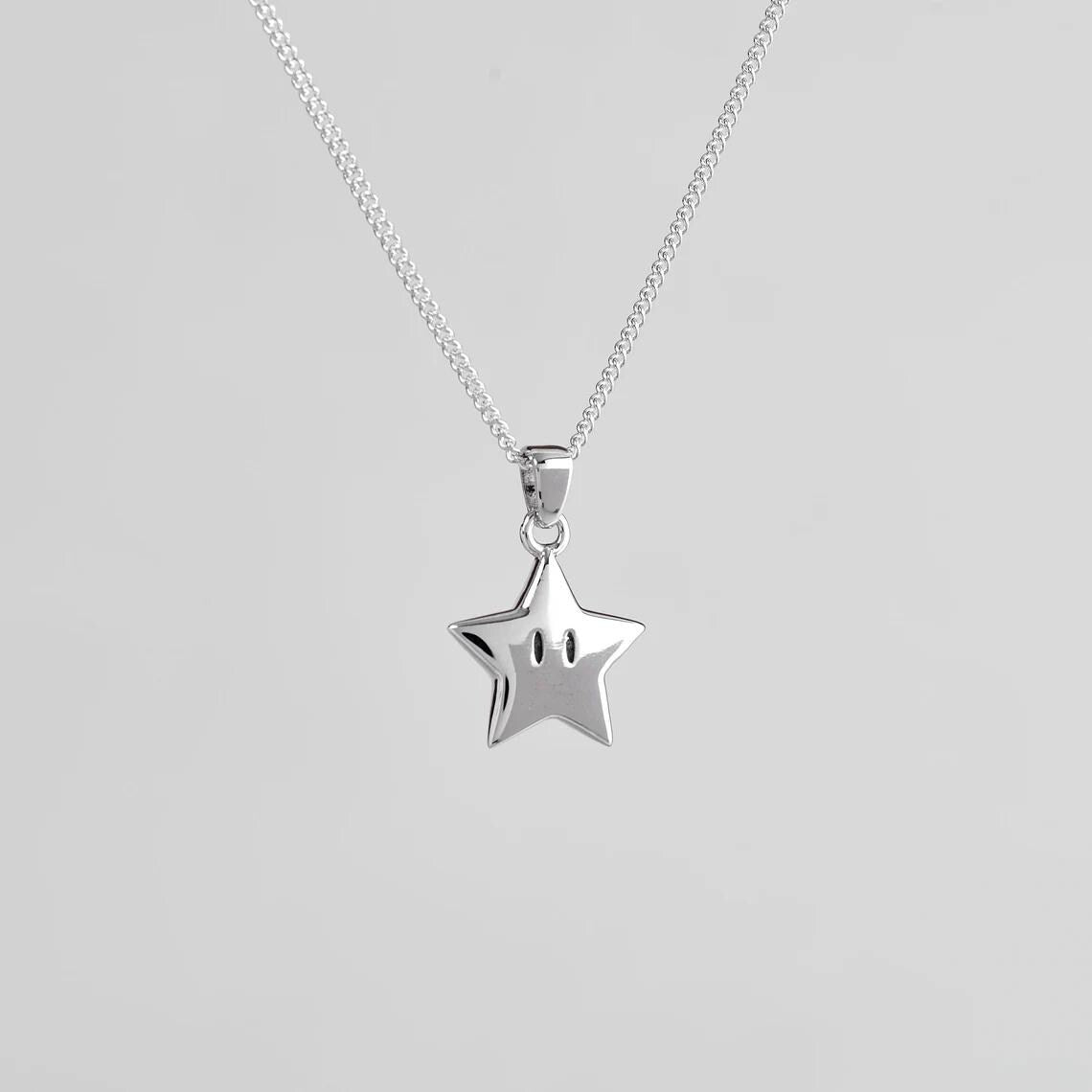 Power Star Silver Pendant - Zelda Jewelry