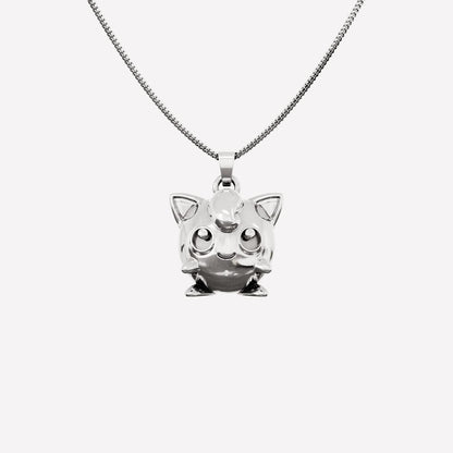 Jigglypuff Silver Pendant - Pokemon Jewelry