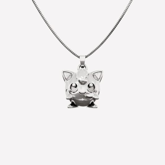 Jigglypuff Silver Pendant | Pokemon Jewelry