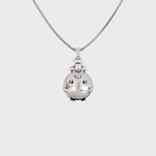 Igglybuff Silver Pendant | Pokemon Jewelry