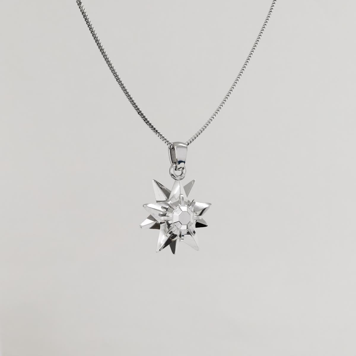 Starme Silver Pendant - Pokemon Jewelry