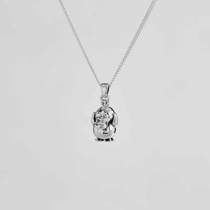 Psyduck Silver Pendant - Pokemon Jewelry