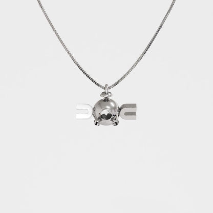 Magnemite Silver Pendant - Pokemon Jewelry