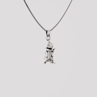 Buizel Silver Pendant - Pokemon Jewelry