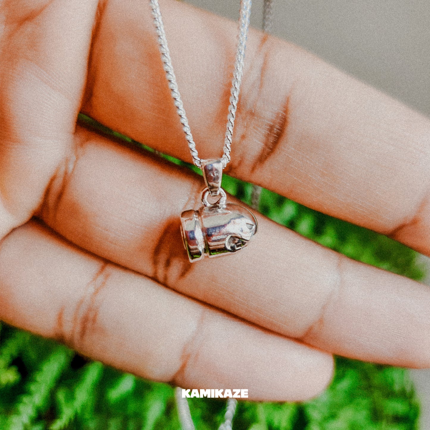 Bullet Bill Silver Pendant | Super Mario Jewelry