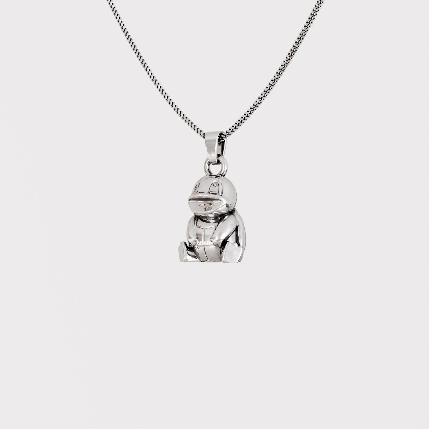 Squirtle Silver Pendant - Pokemon Jewelry
