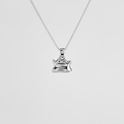Ditto Silver Pendant - Pokemon Jewelry