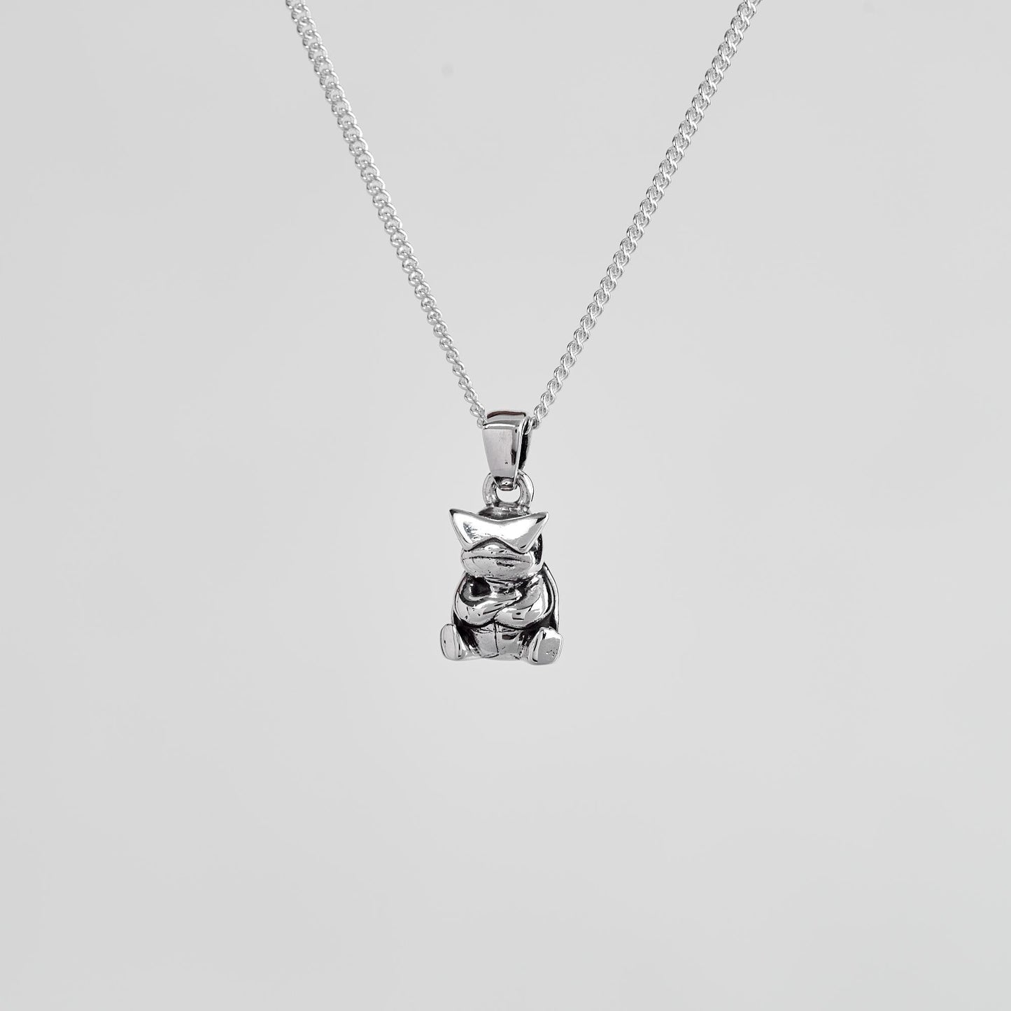 Squirtle Boss Silver Pendant - Pokemon Jewelry