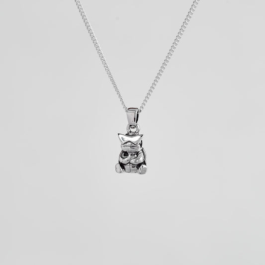 Squirtle Boss Silver Pendant | Pokemon Jewelry