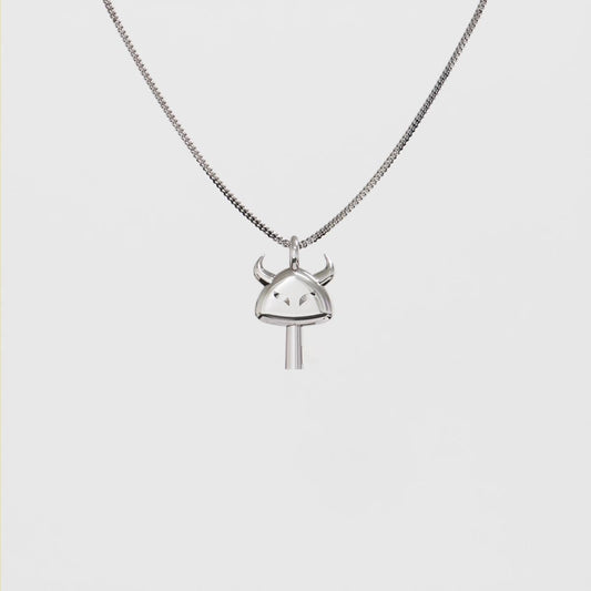 Boss Key Silver Pendant | Zelda Jewelry