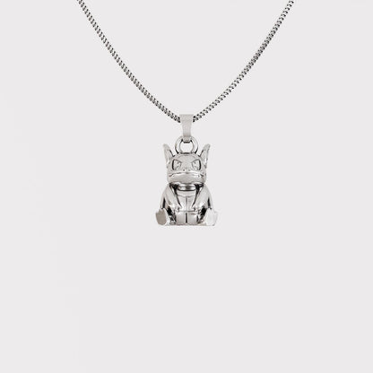 Wartortle Silver Pendant - Pokemon Jewelry