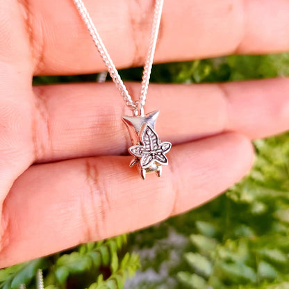 Korok V3 Silver Pendant - Zelda Jewelry