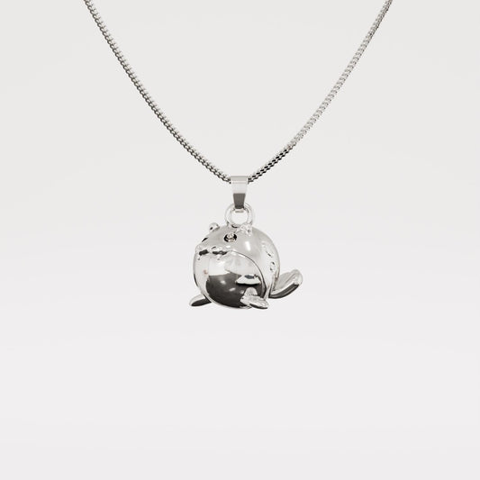 Spheal Silver Pendant | Pokemon Jewelry