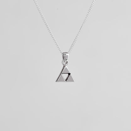 Triforce Silver Pendant - Zelda Jewelry