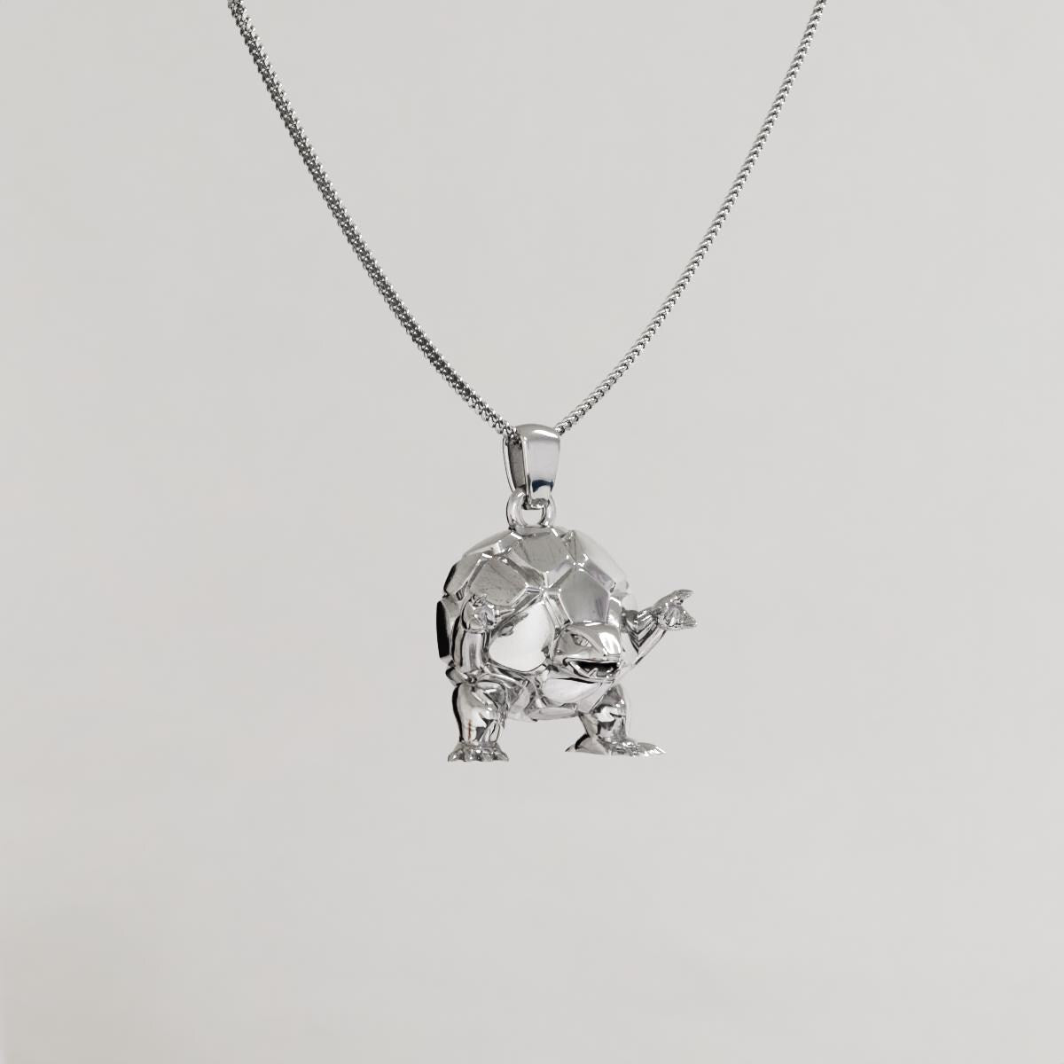 Golem Silver Pendant - Pokemon Jewelry