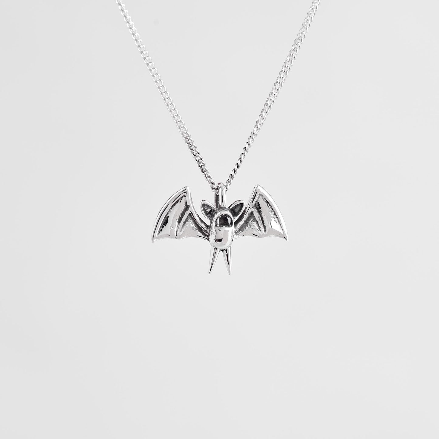 Zubat Silver Pendant - Pokemon Jewelry