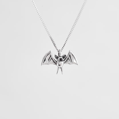 Zubat Silver Pendant - Pokemon Jewelry