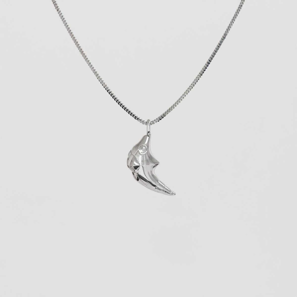 Metapod Silver Pendant - Pokemon Jewelry