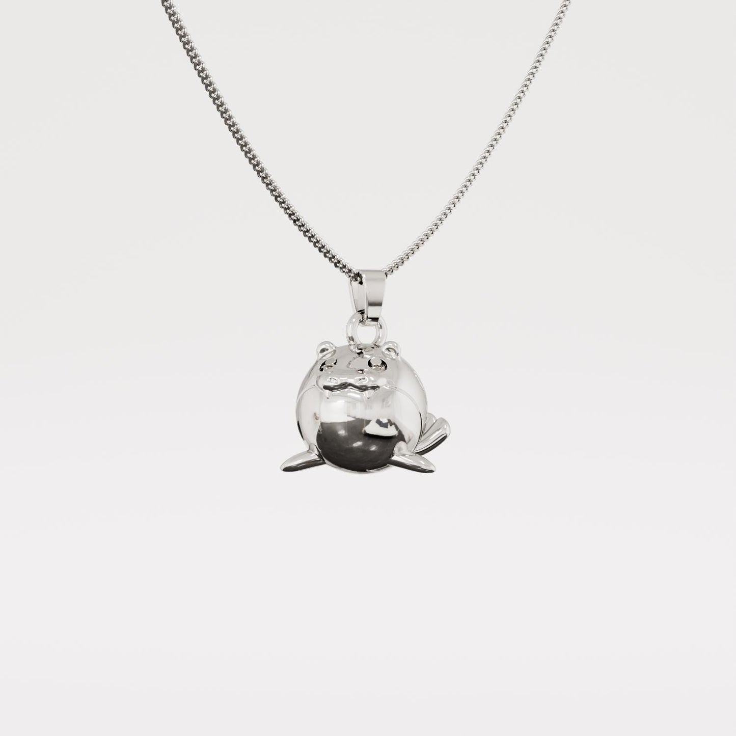 Spheal Silver Pendant - Pokemon Jewelry