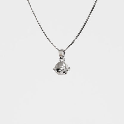 Koopa Shield Silver Pendant - Super Mario Jewelry