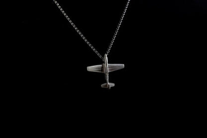 P-51 Silver Pendant - Aircraft Jewelry