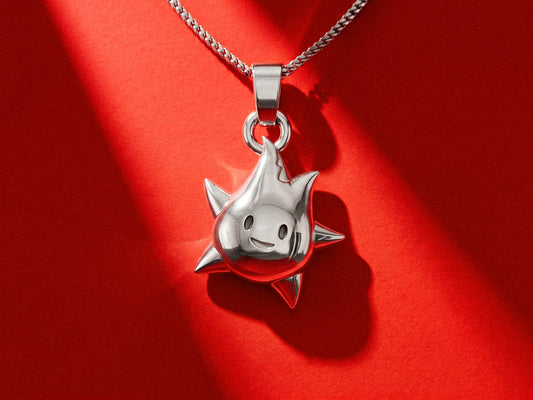 Lumalee Movie Silver Pendant | Super Mario Jewelry