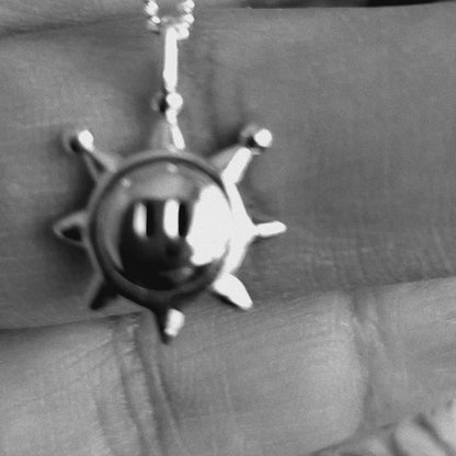 Shine Sprite Silver Pendant | Super Mario Jewelry
